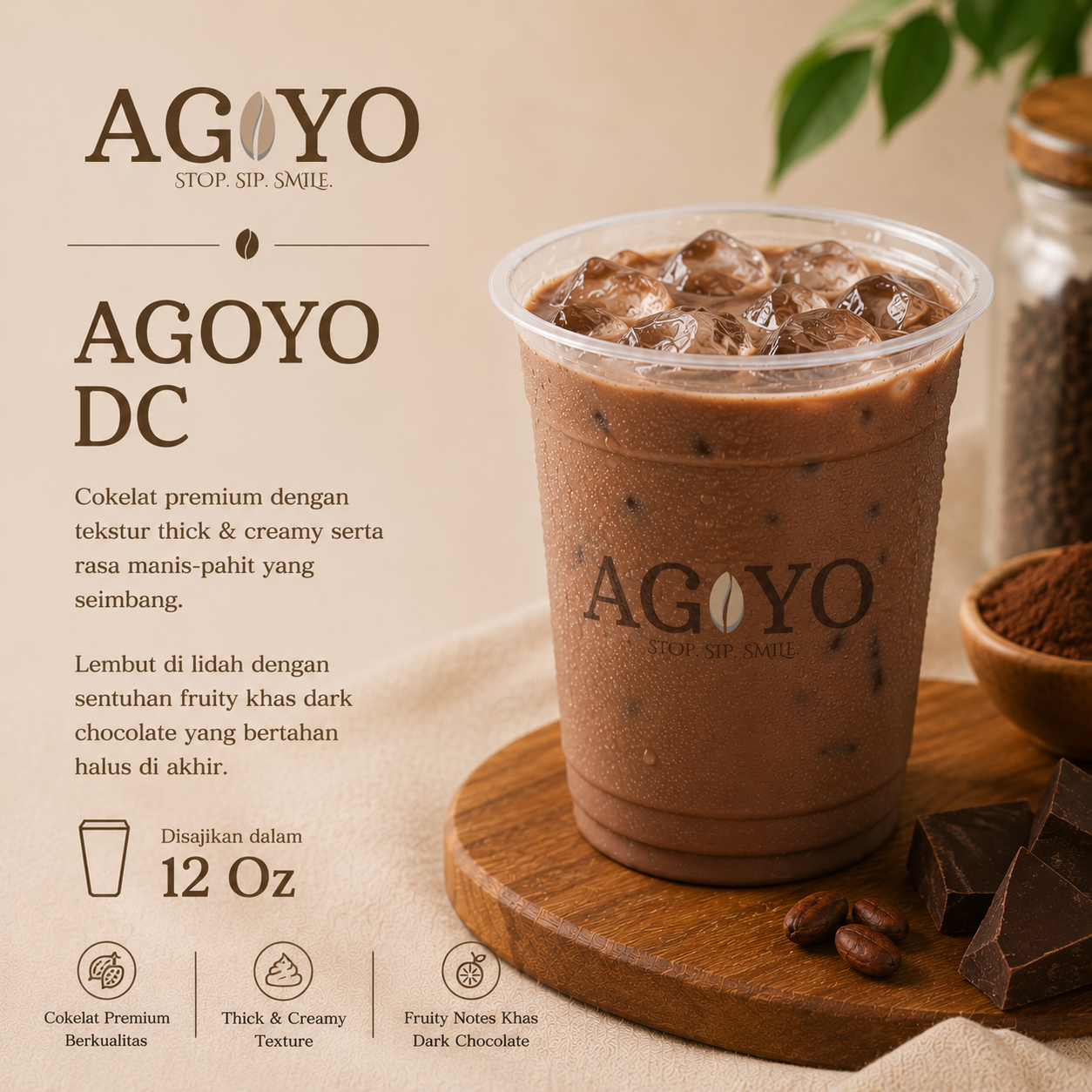 AGOYO DC - Dark Chocolate Premium