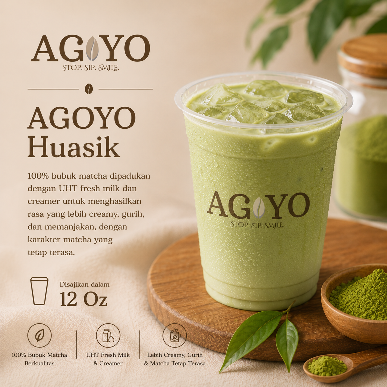 AGOYO Huasik - Cokelat Susu Premium