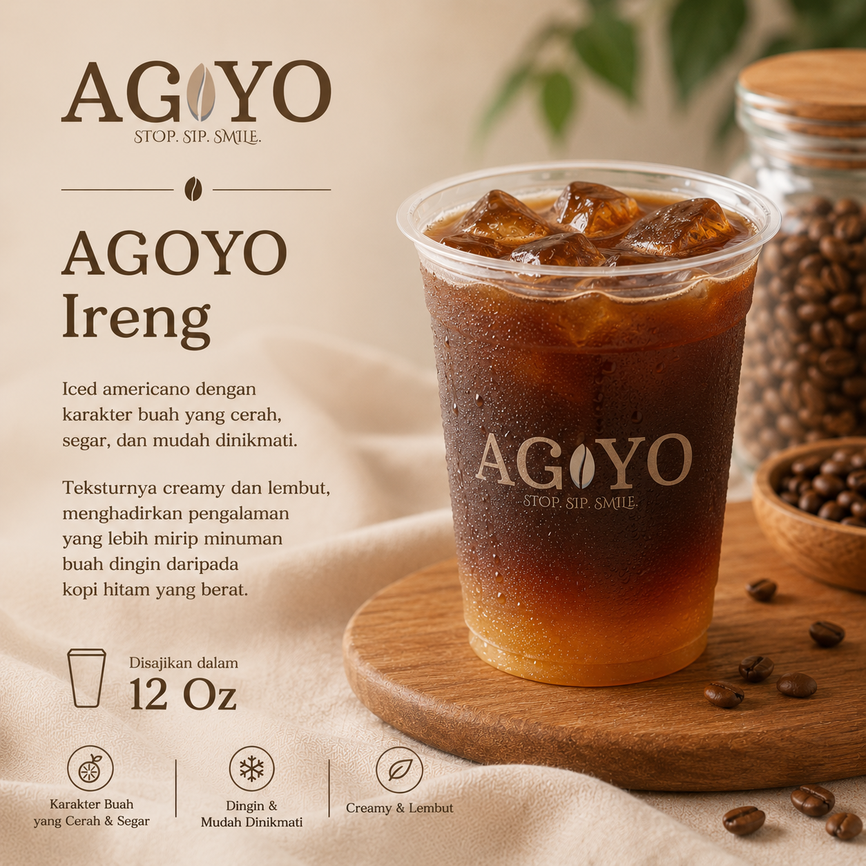AGOYO Ireng - Iced Americano Specialty