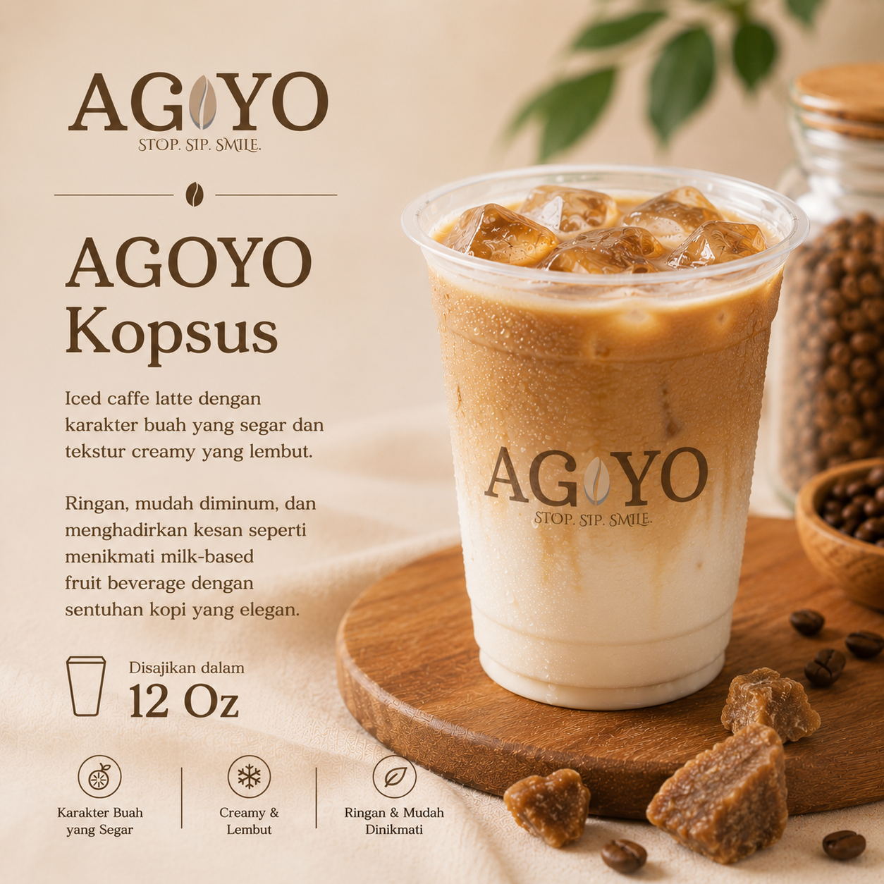 AGOYO Kopsus - Iced Caffe Latte Specialty