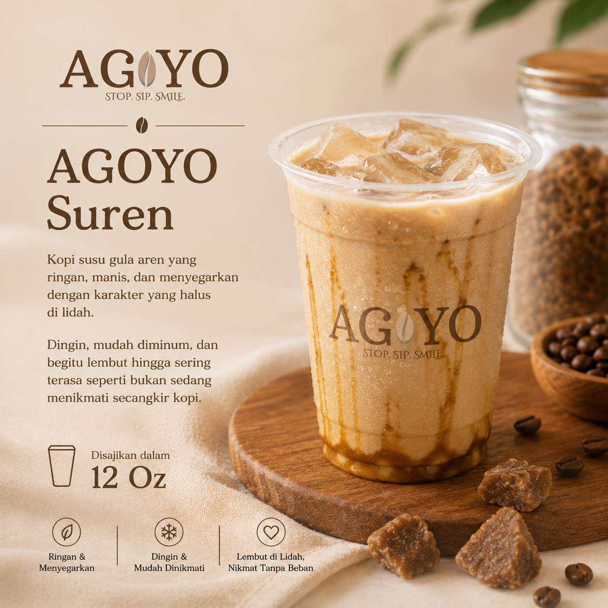 AGOYO Suren - Kopi Susu Gula Aren Specialty